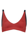 Front view of Cindy Bralette - Chilli