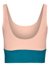 Kara Crop - Coral / Lagoon